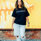 “MESSENGER” Text T-Shirt