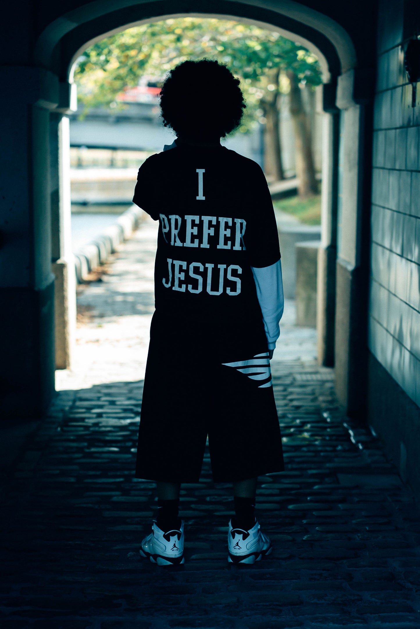 “I PREFER JESUS” Black Long Sleeve