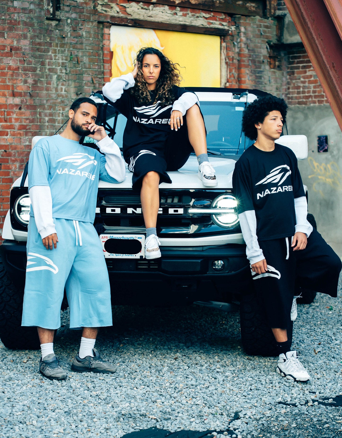 NAZARENE 3/4 Sweatshorts