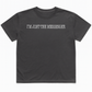 “MESSENGER” Text T-Shirt