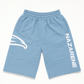 NAZARENE Sky Blue 3/4 Sweatshorts